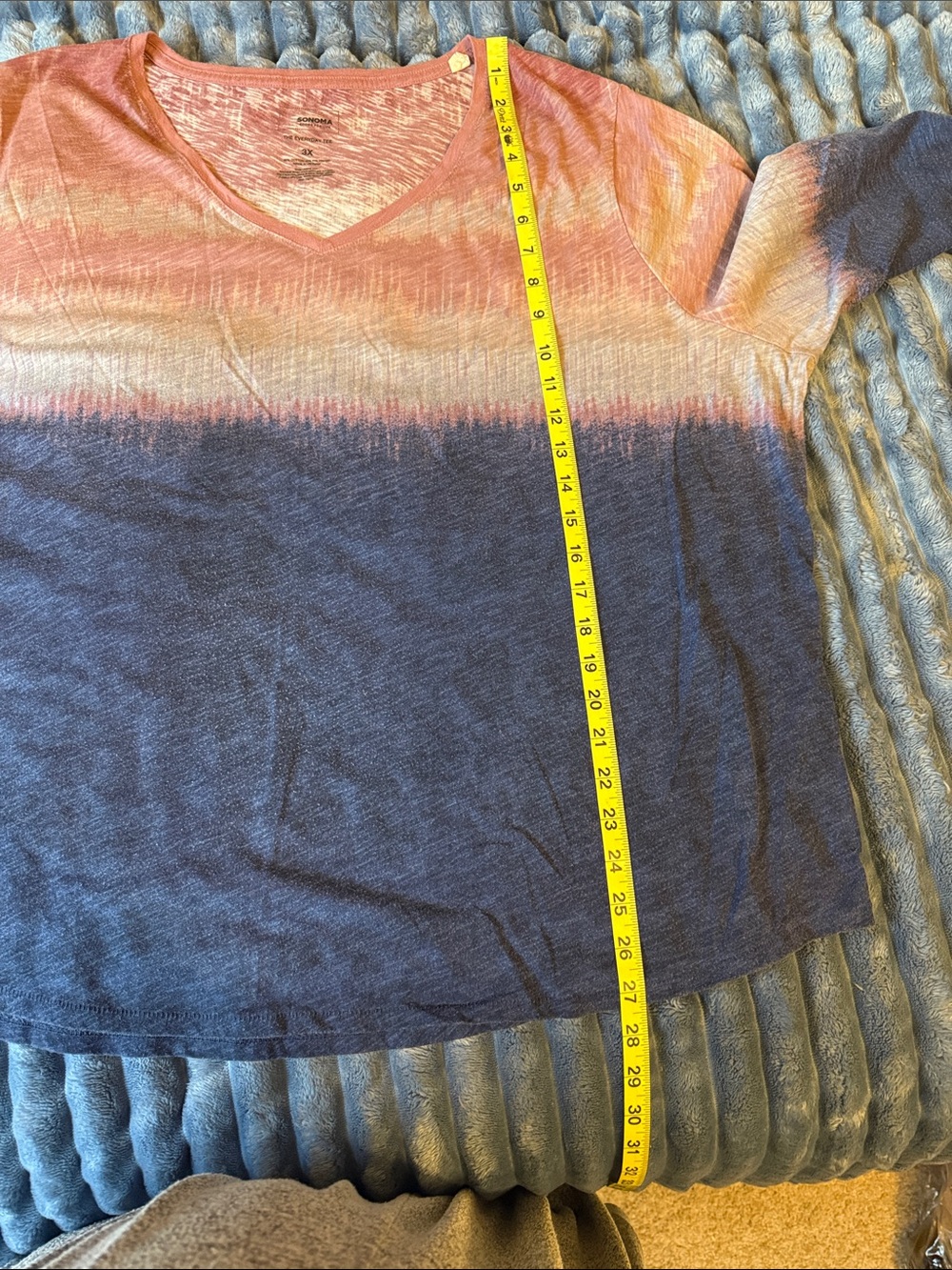 Sonoma Pink Ombre Everyday Tee - Picture 8 of 9